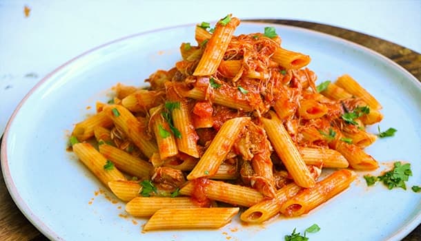Pasta & Korean Bun