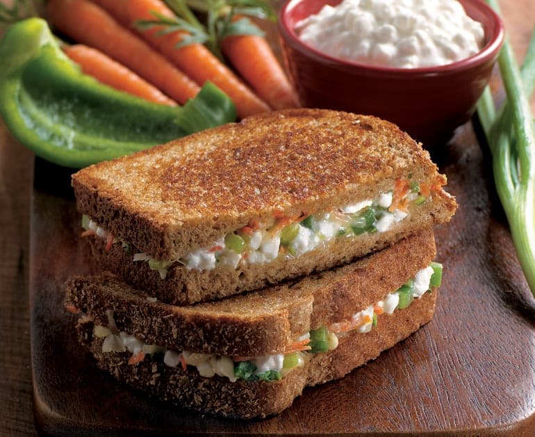 Pesto With Cottage Cheese