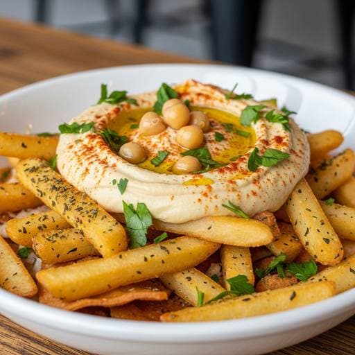 Loaded Lebanese Fries With À¤1à¤®us